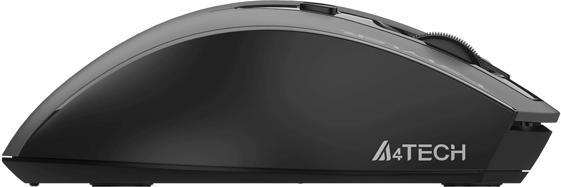 Мышь A4Tech Fstyler FG55S Plus серый оптическая 3200dpi беспров. USB 7but — миниатюра 5