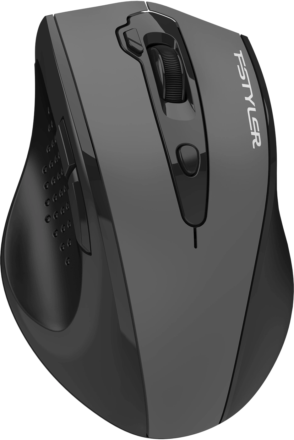Мышь A4Tech Fstyler FG55S Plus серый оптическая 3200dpi беспров. USB 7but — миниатюра 8