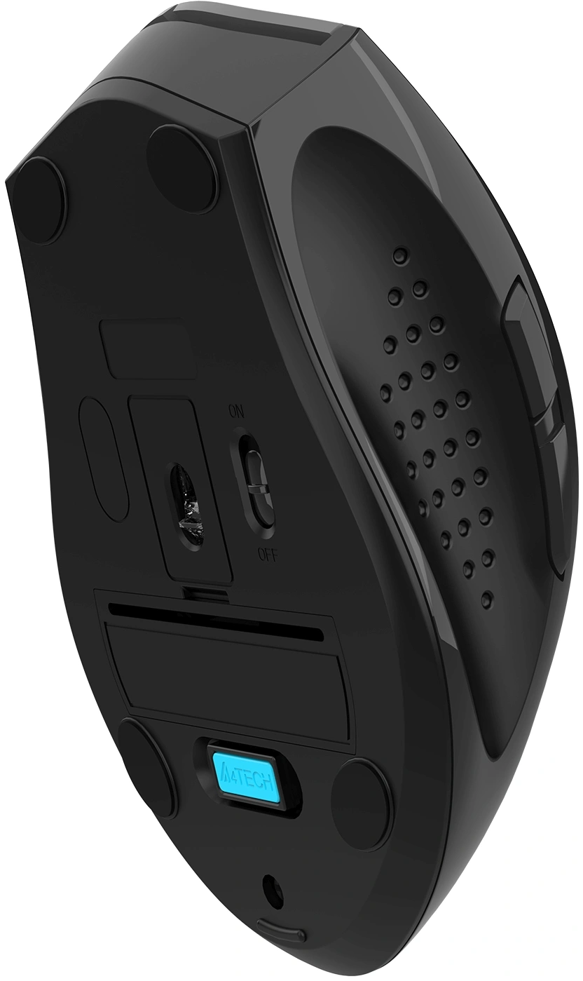 Мышь A4Tech Fstyler FG55S Plus серый оптическая 3200dpi беспров. USB 7but — миниатюра 10
