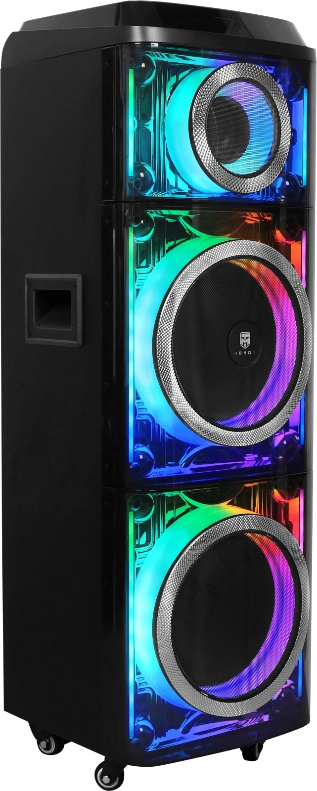 Колонка порт. Ural Молот 203 черный 2000W 1.1 BT/3.5Jack/USB-C 15м 9000mAh (УРАЛ МОЛОТ 203) — фото 1