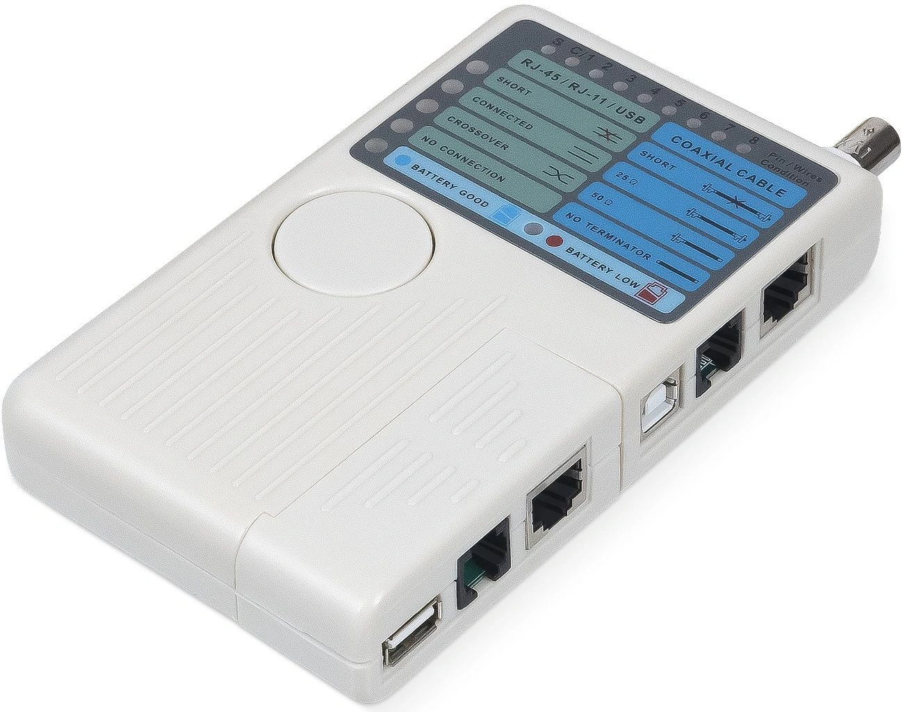 Тестер кабельный Cabeus HT-588CT белый — миниатюра 2