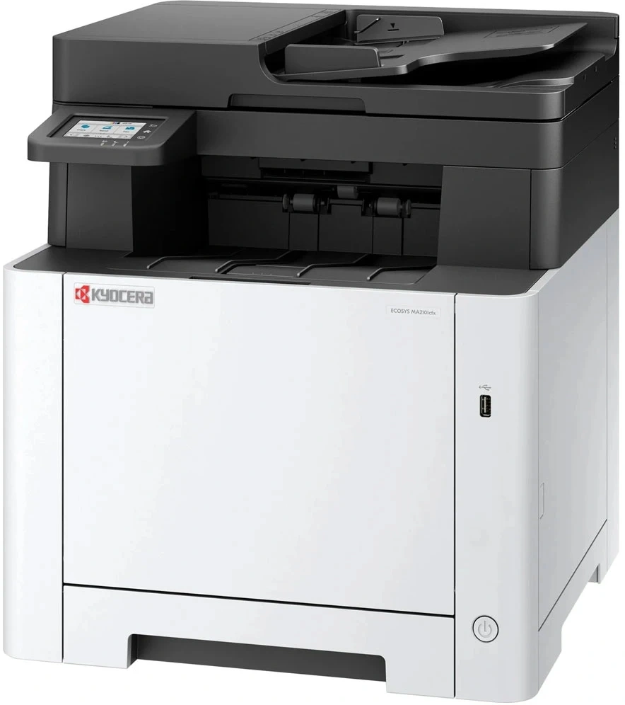 МФУ лазерный Kyocera Ecosys MA2101cwfx (110C223NL1/110C223NL0) A4 Duplex WiFi белый — фото 1