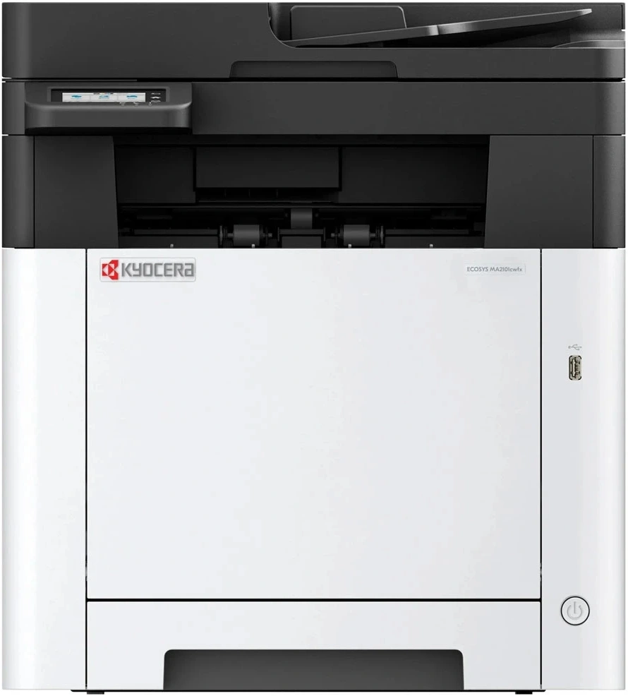 МФУ лазерный Kyocera Ecosys MA2101cwfx (110C223NL1/110C223NL0) A4 Duplex WiFi белый — миниатюра 3