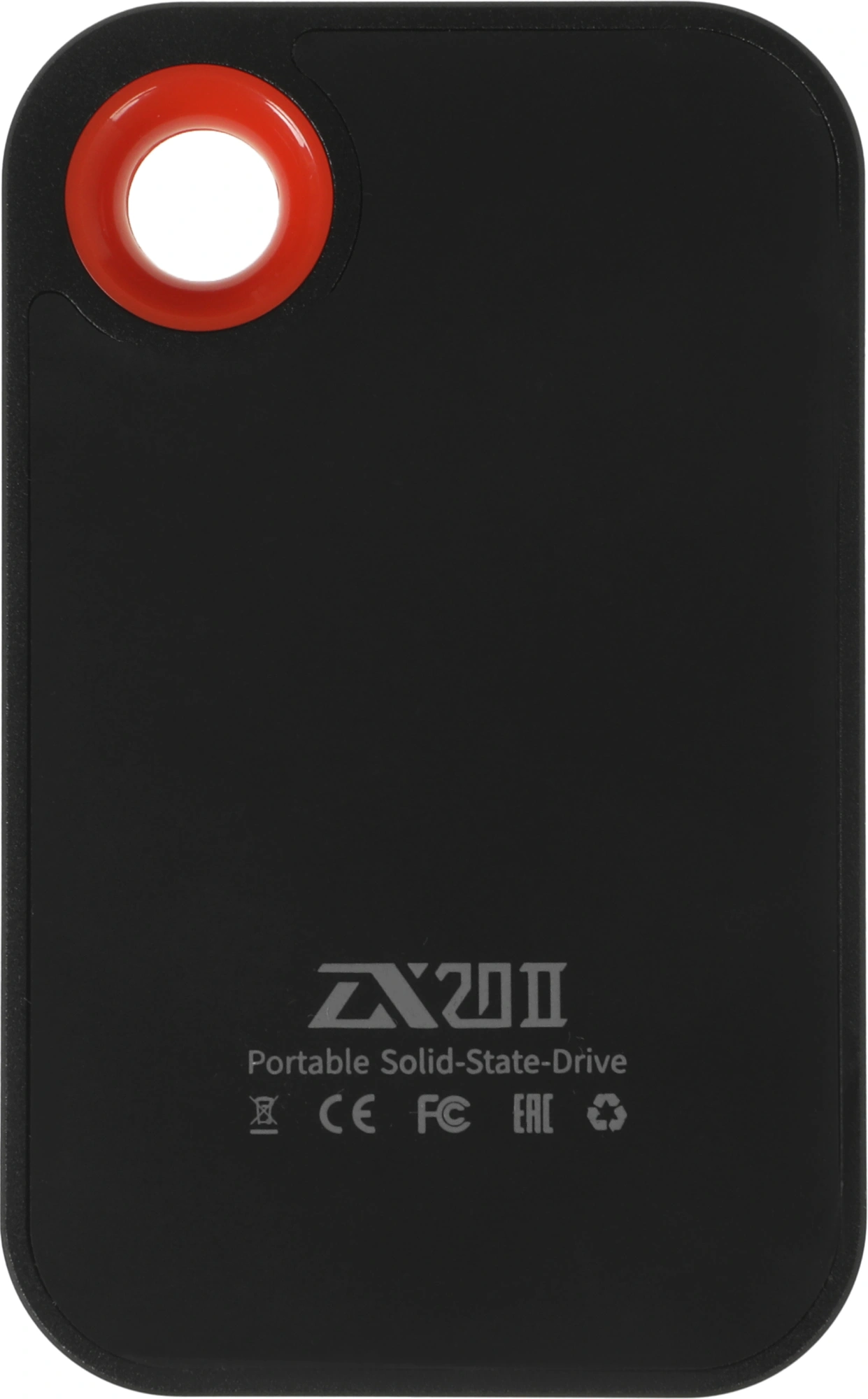 Накопитель SSD Netac USB-C 1000GB NT01ZX20II-1T0-32BK ZX20 II черный — миниатюра 5