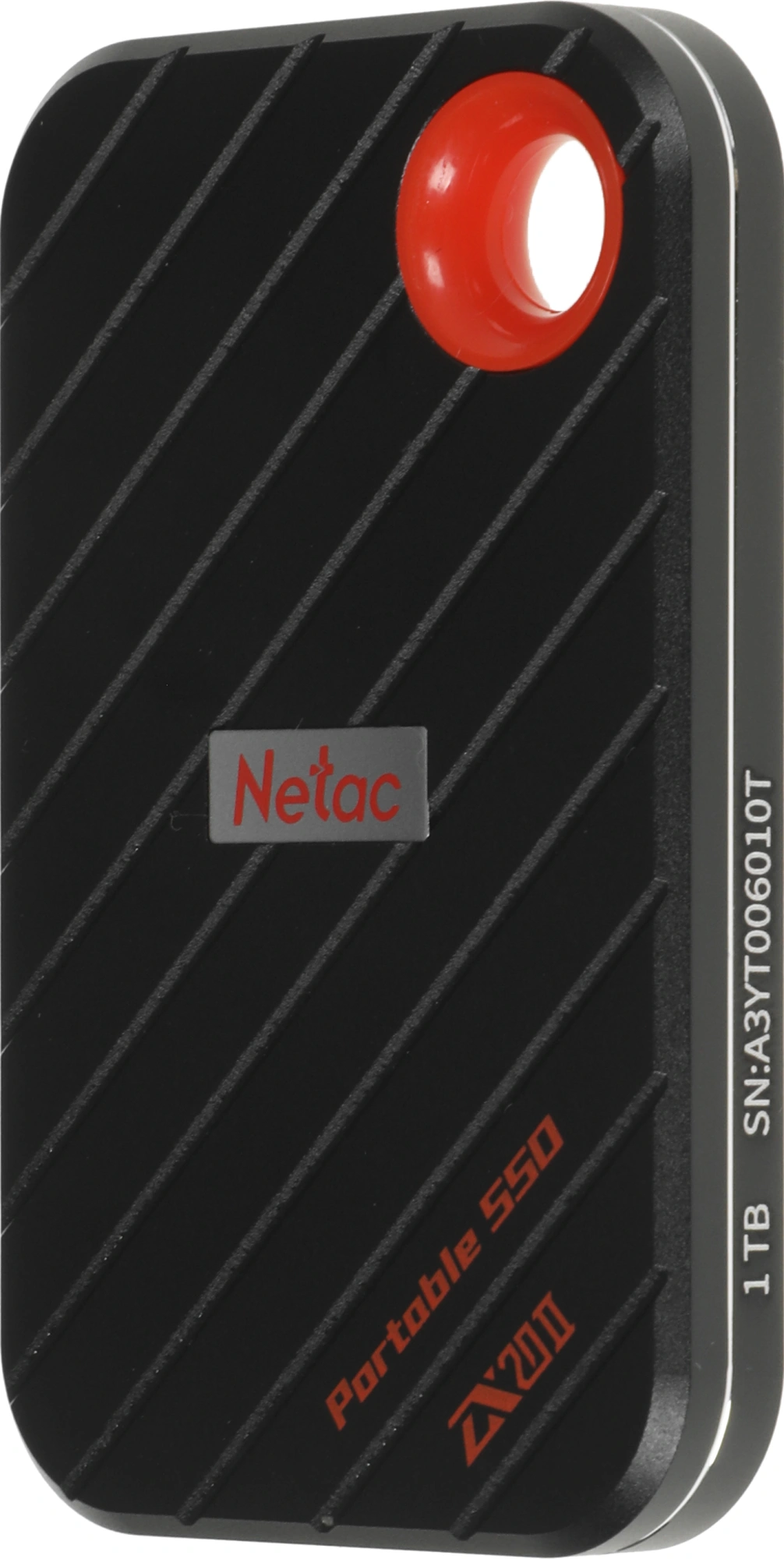 Накопитель SSD Netac USB-C 1000GB NT01ZX20II-1T0-32BK ZX20 II черный — миниатюра 7