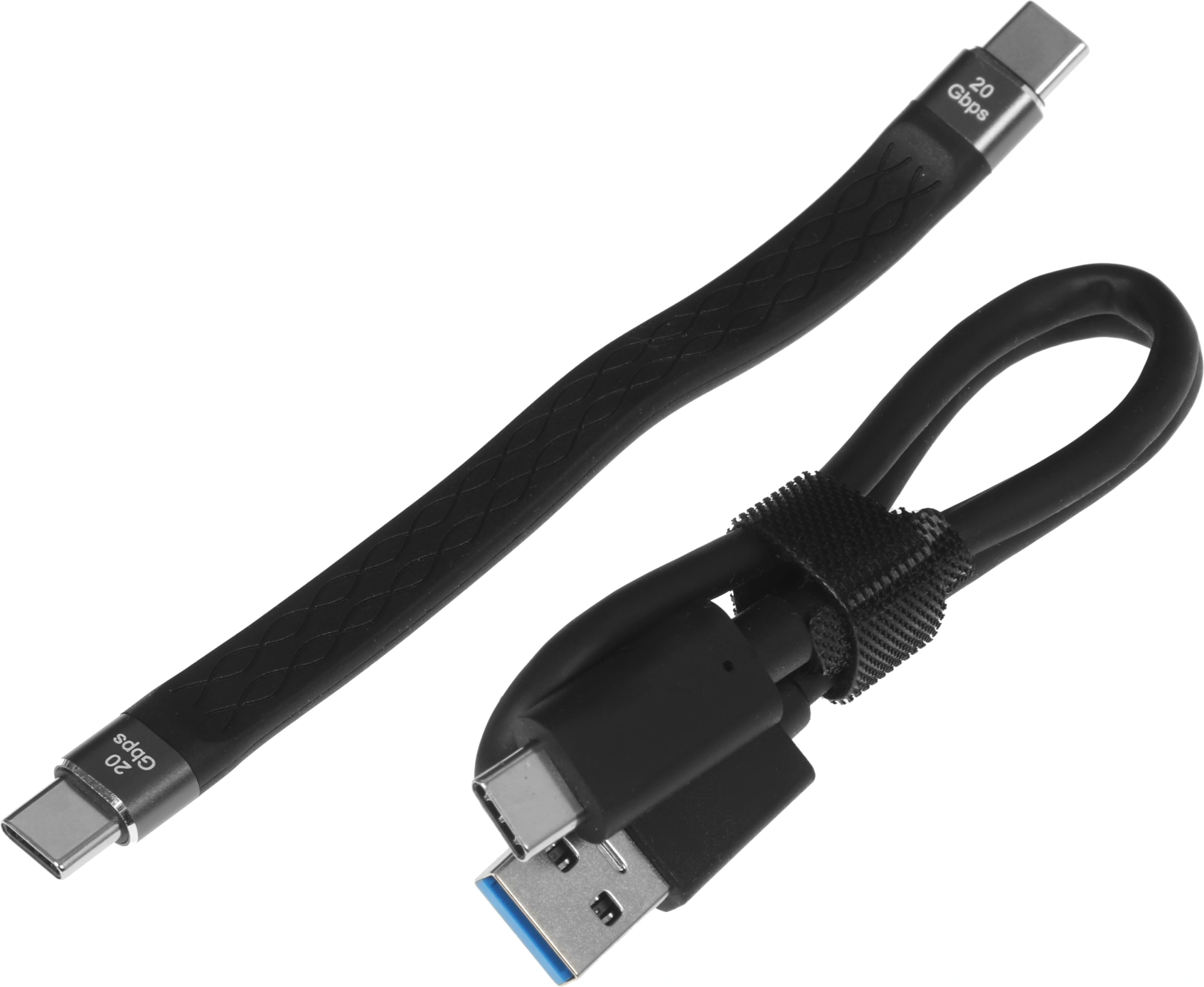 Накопитель SSD Netac USB-C 1000GB NT01ZX20II-1T0-32BK ZX20 II черный — миниатюра 3
