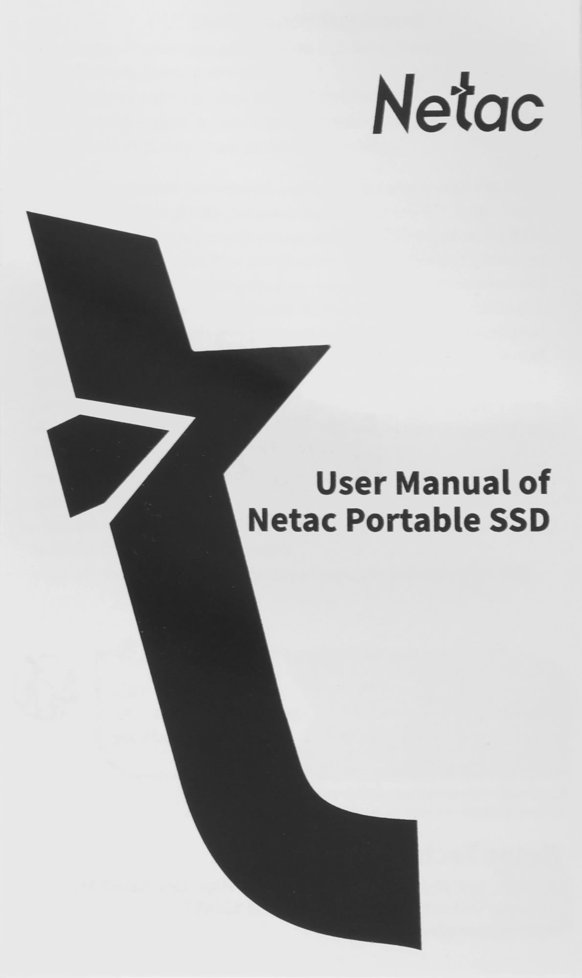 Накопитель SSD Netac USB-C 1000GB NT01ZX20II-1T0-32BK ZX20 II черный — фото 1