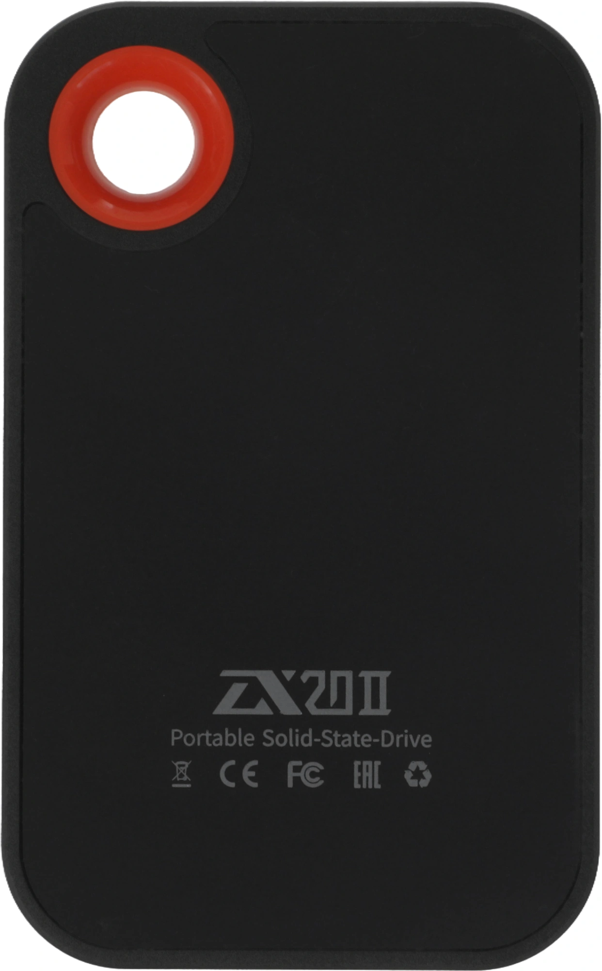 Накопитель SSD Netac USB-C 2000GB NT01ZX20II-2T0-32BK ZX20 II черный — миниатюра 9