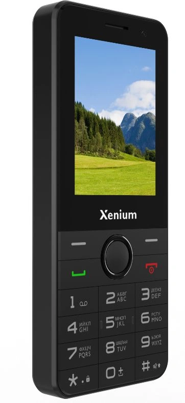 Мобильный телефон Xenium 900 X черный моноблок 3G 4G 1Sim 2.4" 240x320 Spreadtrum ThreadX RTOS 0.3Mpix GPS GSM900/1800 GSM1900 MP3 FM A-GPS microSD max32Gb — миниатюра 5