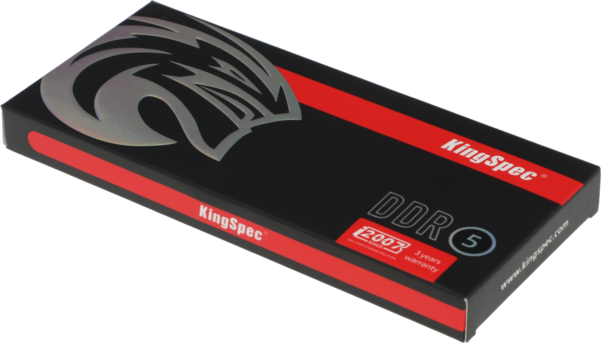 Память DDR5 16GB 6000MHz Kingspec KS6000D5P12516G RTL PC5-48000 CL46 DIMM UDIMM 288-pin 1.25В single rank Ret — фото 1