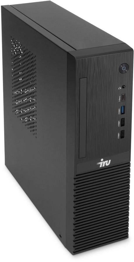 ПК IRU 310SC SFF Cel G6900 (3.4) 8Gb SSD256Gb UHDG 710 Windows 11 Pro GbitEth 200W черный (2152525) — миниатюра 3