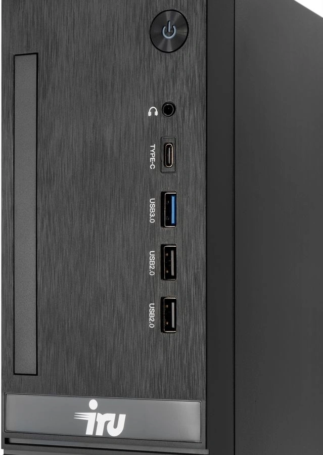 ПК IRU 310SC SFF Cel G6900 (3.4) 8Gb SSD256Gb UHDG 710 Windows 11 Pro GbitEth 200W черный (2152525) — миниатюра 7