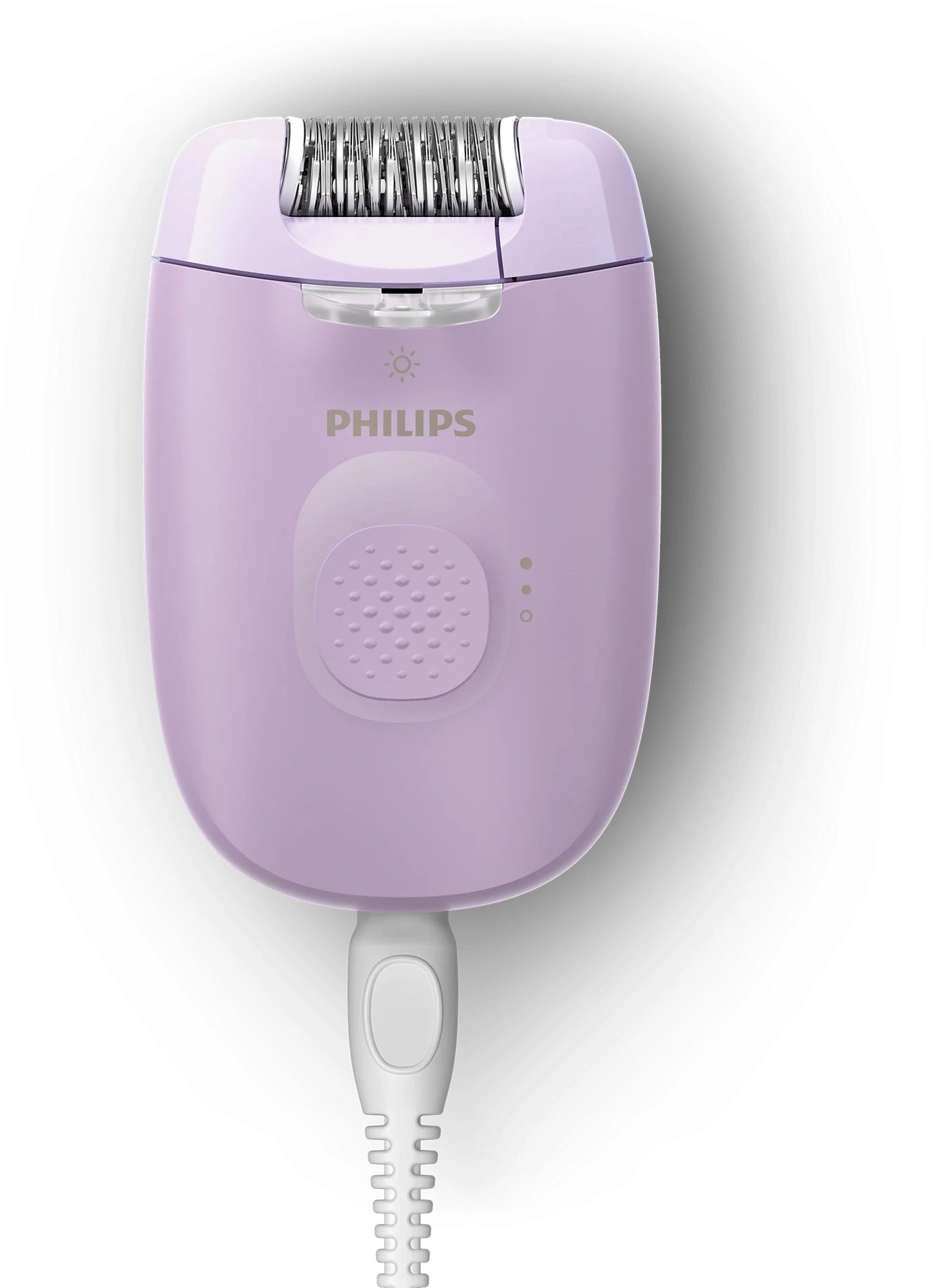 Эпилятор Philips BRE257/00 скор.:2 насад.:3 от электр.сети фиолетовый — миниатюра 3