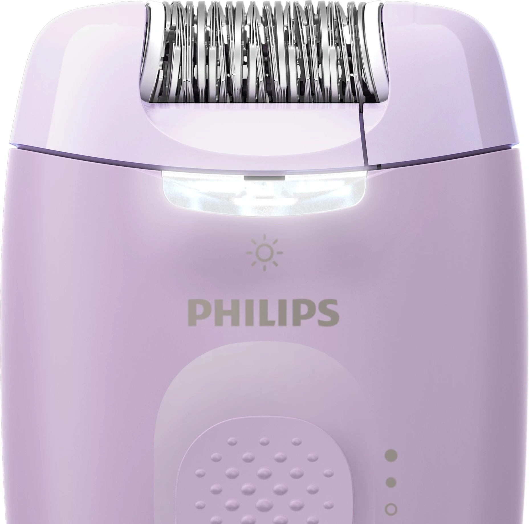 Эпилятор Philips BRE257/00 скор.:2 насад.:3 от электр.сети фиолетовый — миниатюра 2