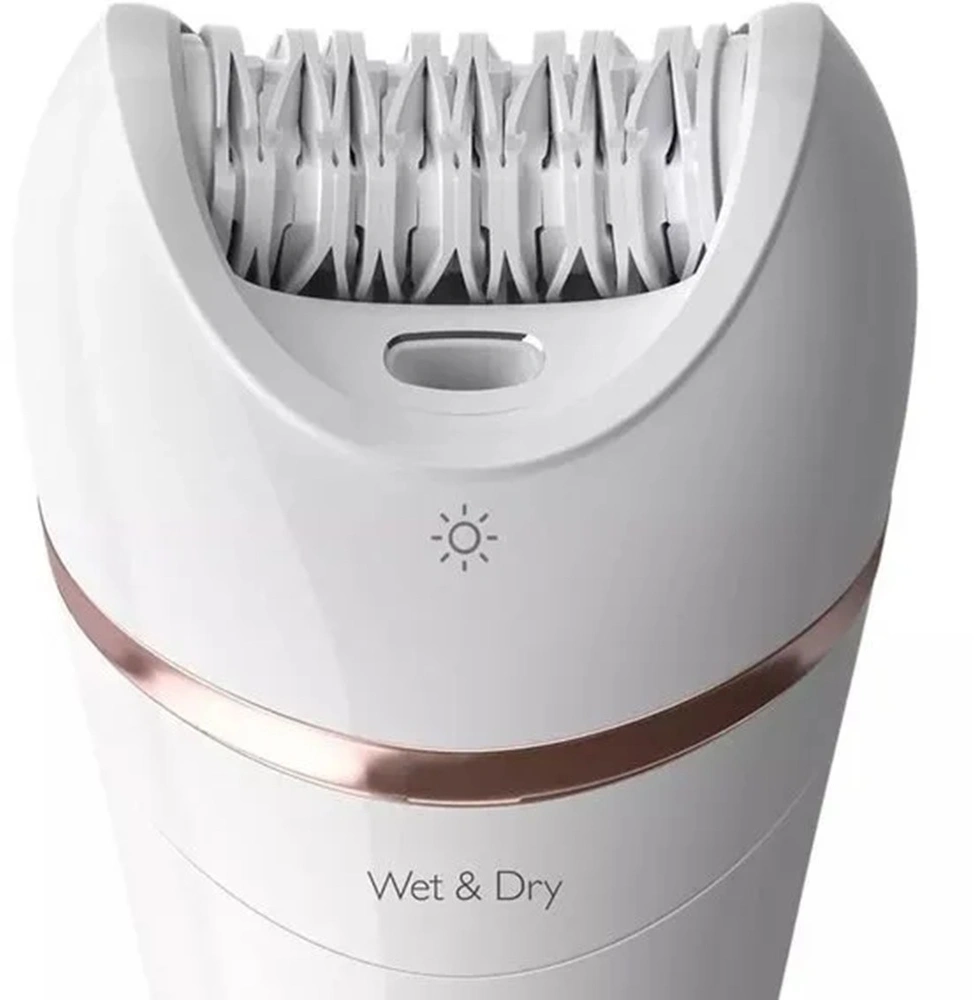 Эпилятор Philips BRE720/01 скор.:2 насад.:6 от аккум. белый — миниатюра 3