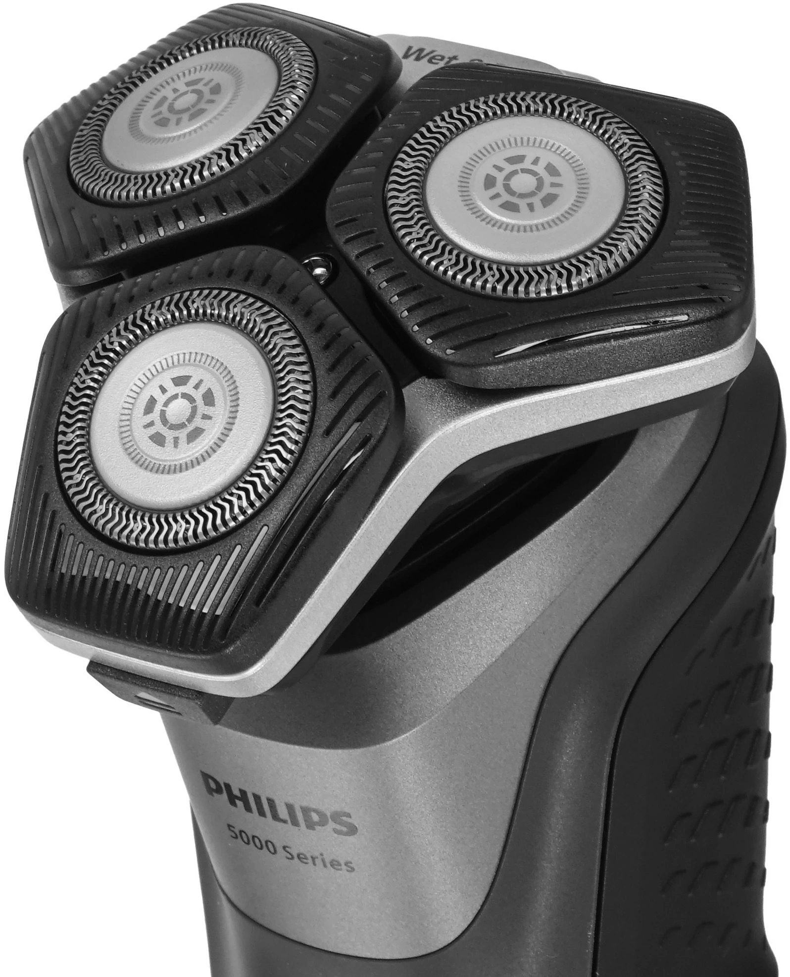 Бритва роторная Philips Series 5000 S5887/10 реж.эл.:3 питан.:аккум. серый — миниатюра 3