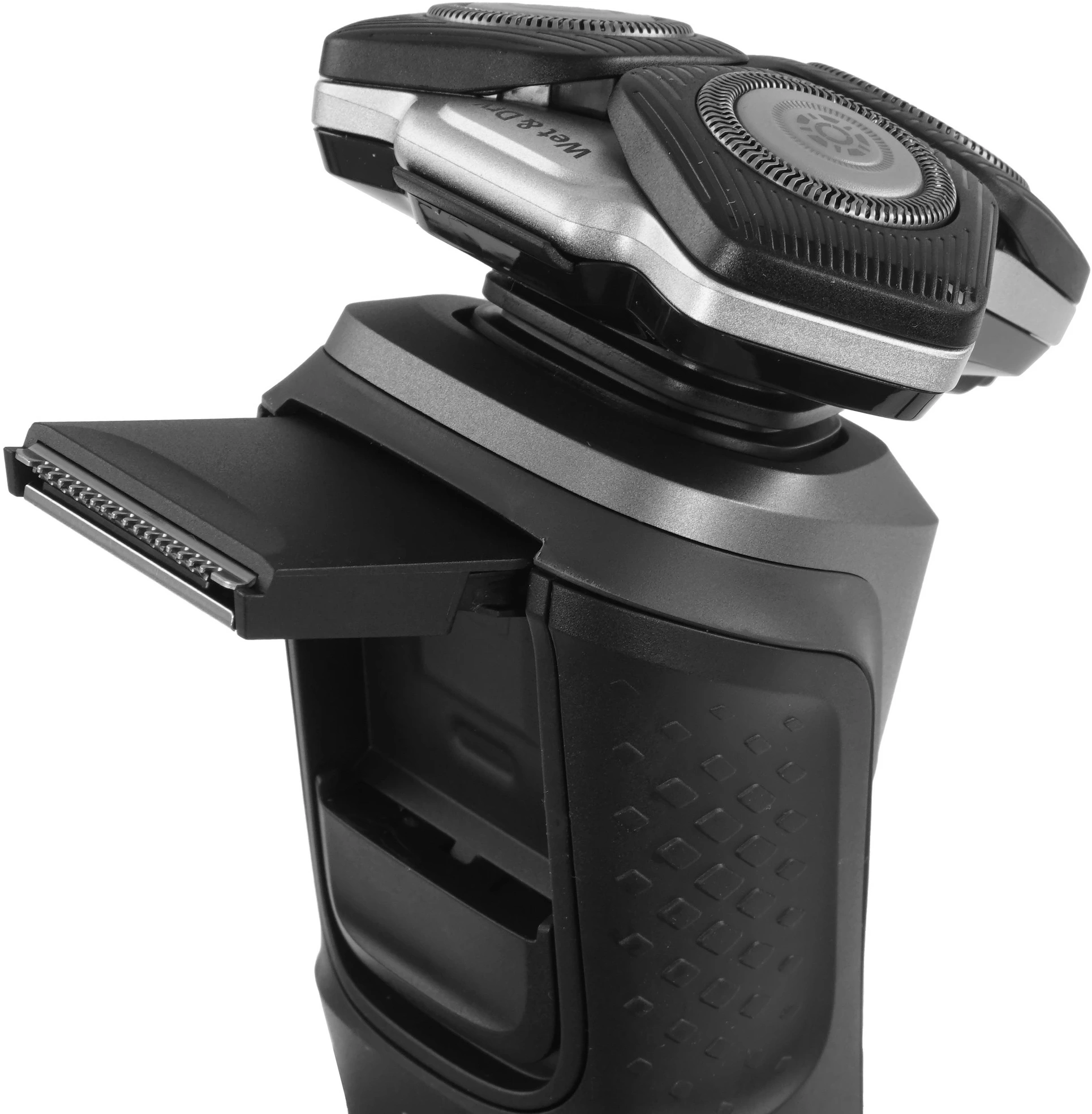 Бритва роторная Philips Series 5000 S5887/10 реж.эл.:3 питан.:аккум. серый — миниатюра 4