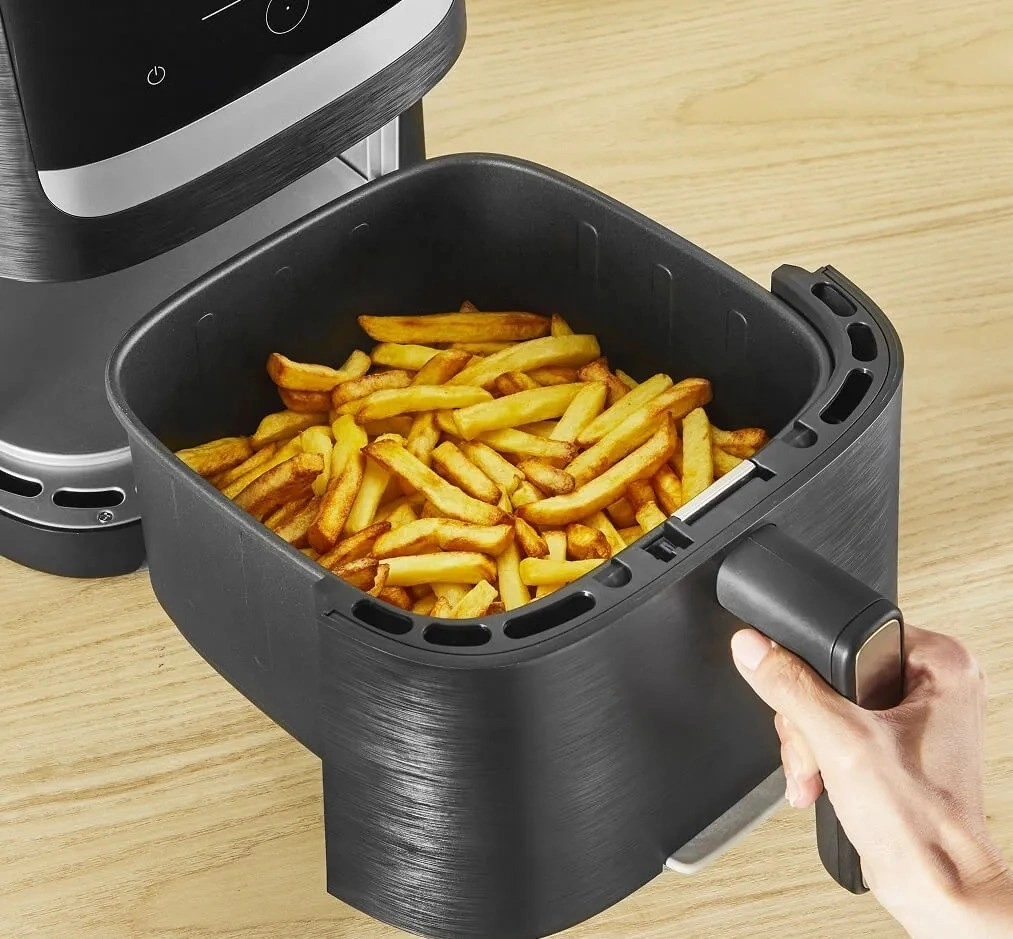 Аэрогриль Tefal EY5528E0 5л 1670Вт черный/серебристый (7211419374) — миниатюра 6