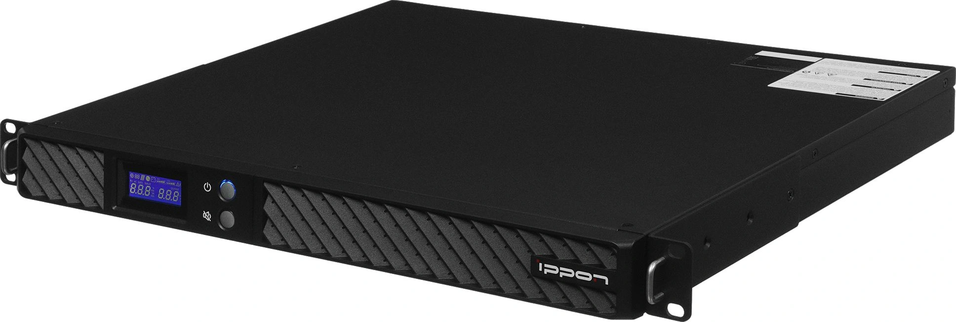 Источник бесперебойного питания Ippon Pacific II 1U 700 630Вт 700ВА черный — миниатюра 5