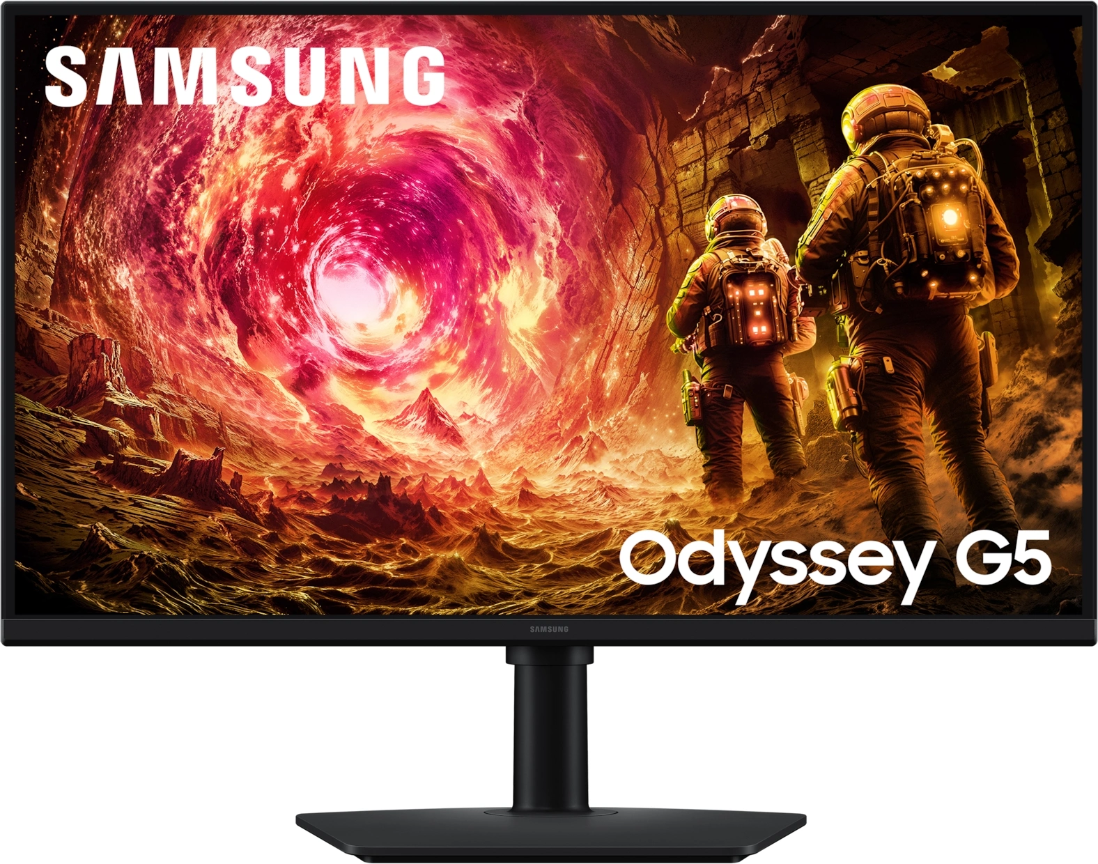 Монитор Samsung 27" Odyssey G5 LS27FG502EIXCI черный IPS LED 16:9 HDMI матовая HAS Piv 1000:1 300cd 178гр/178гр 2560x1440 180Hz G-Sync FreeSync DP QHD 4.1кг — миниатюра 15