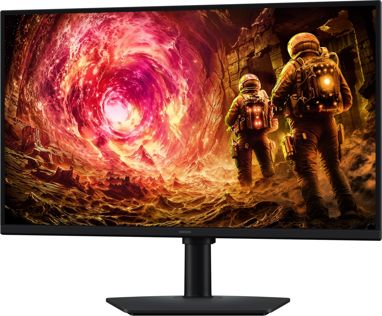 Монитор Samsung 27" Odyssey G5 LS27FG502EIXCI черный IPS LED 16:9 HDMI матовая HAS Piv 1000:1 300cd 178гр/178гр 2560x1440 180Hz G-Sync FreeSync DP QHD 4.1кг — миниатюра 9