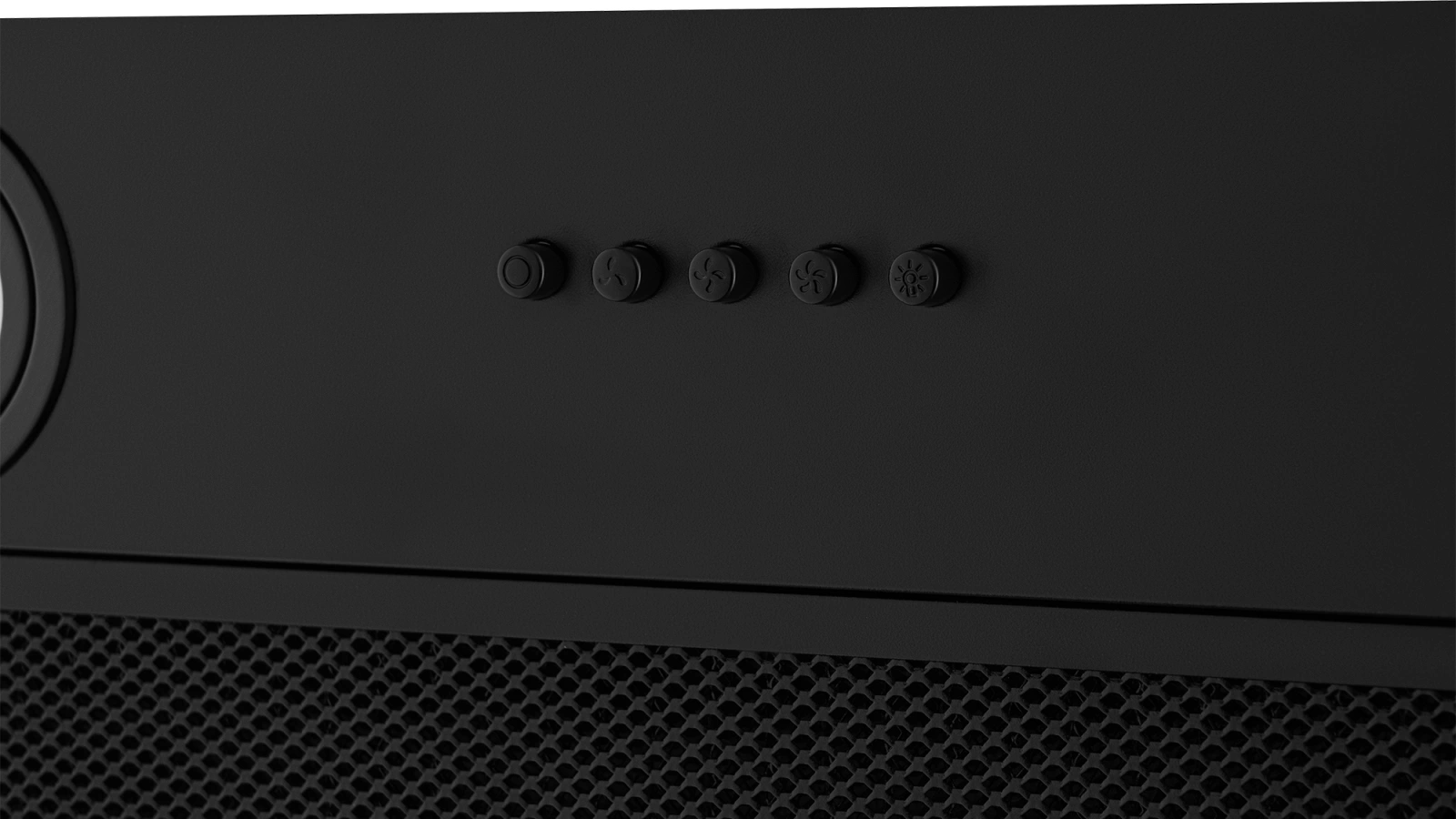 Вытяжка встраиваемая Weissgauff Box 850 PB Black Edition черный управление: кнопочное (1 мотор) — миниатюра 5
