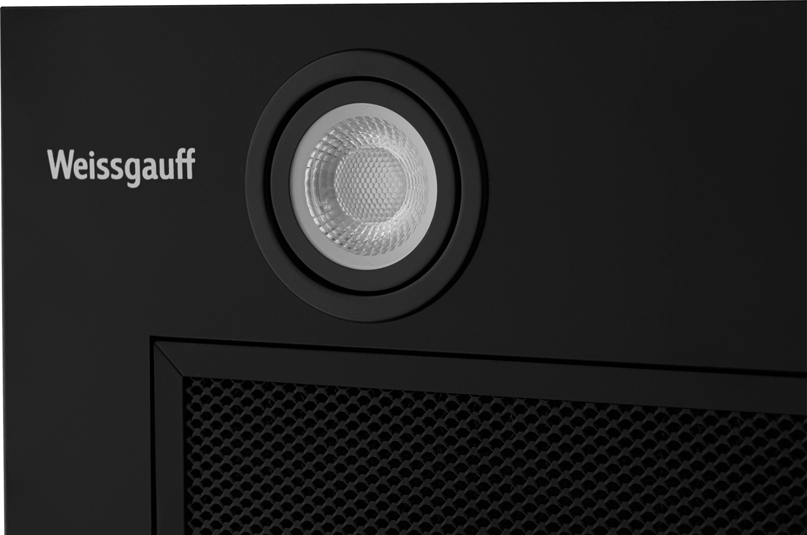 Вытяжка встраиваемая Weissgauff Box 850 PB Black Edition черный управление: кнопочное (1 мотор) — миниатюра 6