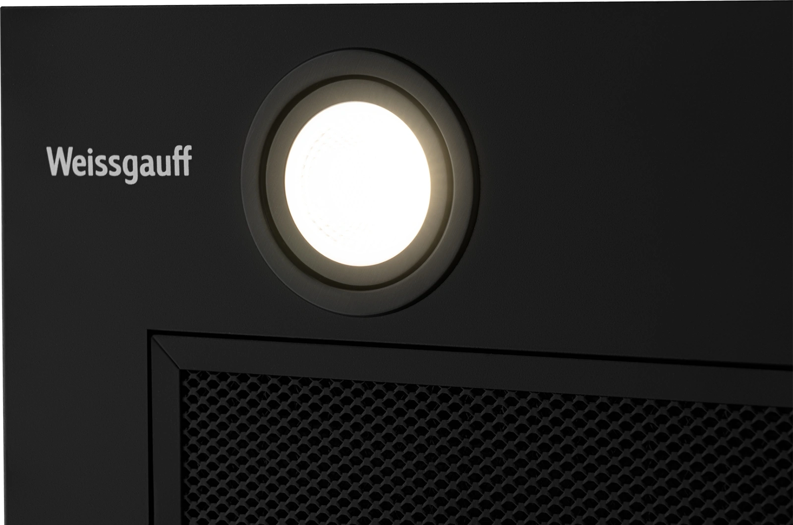 Вытяжка встраиваемая Weissgauff Box 850 PB Black Edition черный управление: кнопочное (1 мотор) — миниатюра 7