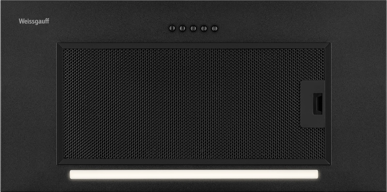 Вытяжка встраиваемая Weissgauff Integra 850 PB BL черный управление: кнопочное (1 мотор) — миниатюра 7