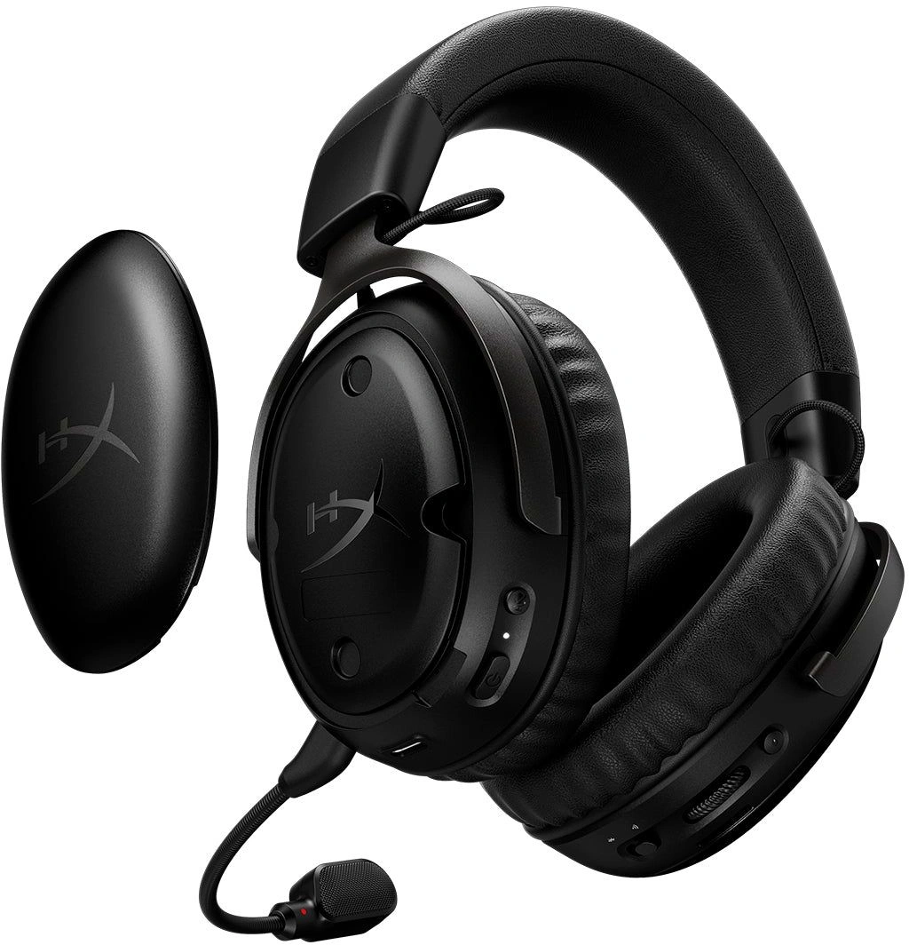 Наушники с микрофоном HyperX Cloud III S Wireless черный 0.5м мониторные BT оголовье (A59YZAA) — миниатюра 6