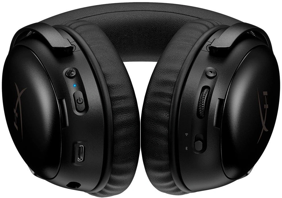 Наушники с микрофоном HyperX Cloud III S Wireless черный 0.5м мониторные BT оголовье (A59YZAA) — миниатюра 5