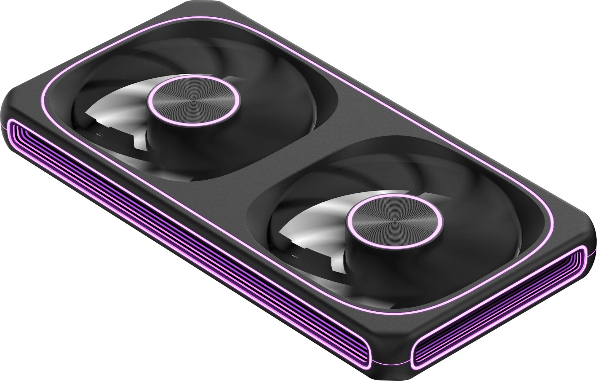 Вентилятор для корпуса Formula Air Fusion 2 ARGB 120х120x28 черный 4-pin 33.46дБ (упак.:2шт) (AIR FUSION 2 BK) Ret — миниатюра 2
