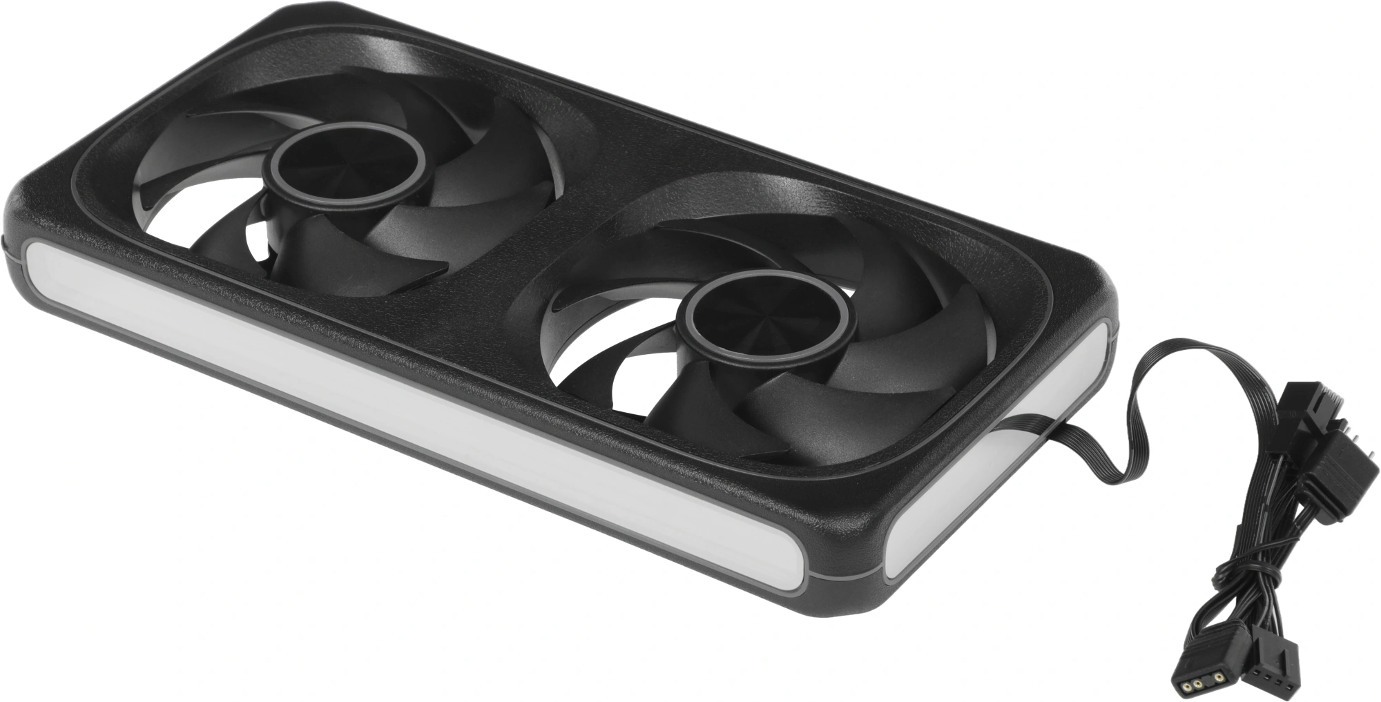 Вентилятор для корпуса Formula Air Fusion 2 ARGB 120х120x28 черный 4-pin 33.46дБ (упак.:2шт) (AIR FUSION 2 BK) Ret — миниатюра 7