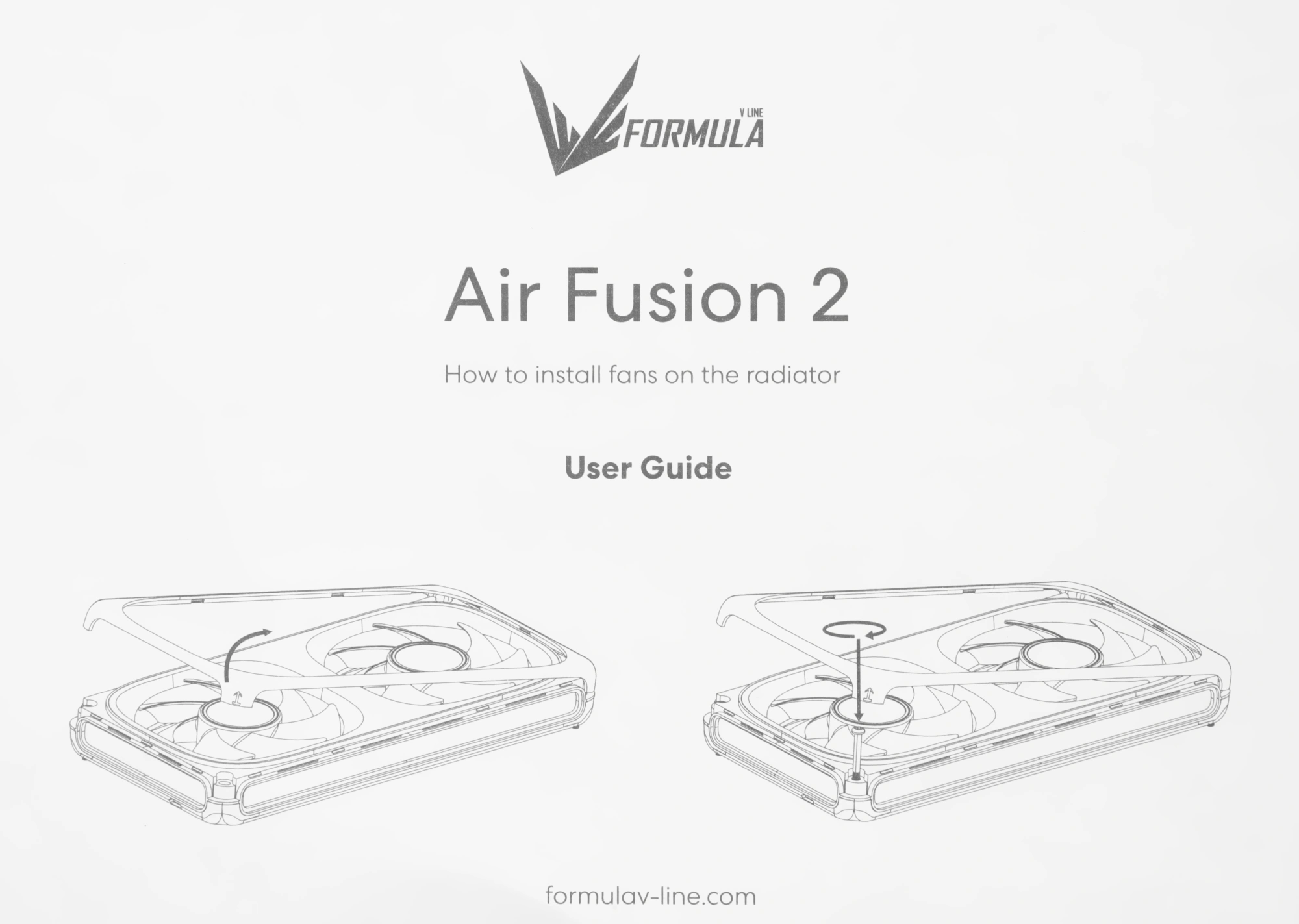 Вентилятор для корпуса Formula Air Fusion 2 ARGB 120х120x28 черный 4-pin 33.46дБ (упак.:2шт) (AIR FUSION 2 BK) Ret — миниатюра 6