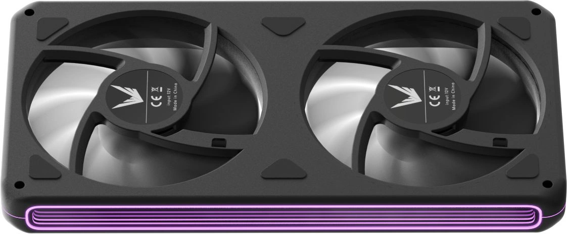 Вентилятор для корпуса Formula Air Fusion 2 Reverse ARGB 120х120x28 черный 4-pin 39.11дБ (упак.:2шт) (AIR FUSION 2 BK REVERSE) Ret — миниатюра 3