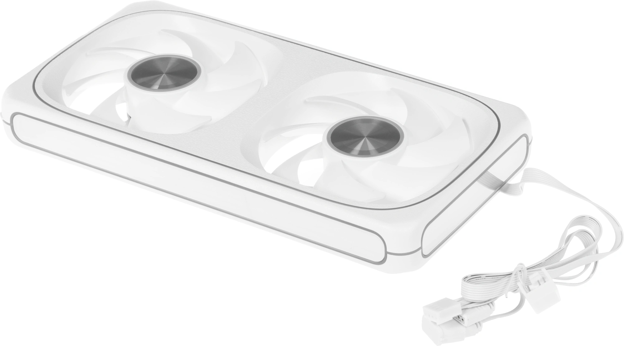 Вентилятор для корпуса Formula Air Fusion 2 ARGB 120х120x28 белый 4-pin 33.46дБ (упак.:2шт) (AIR FUSION 2 WH) Ret — миниатюра 5