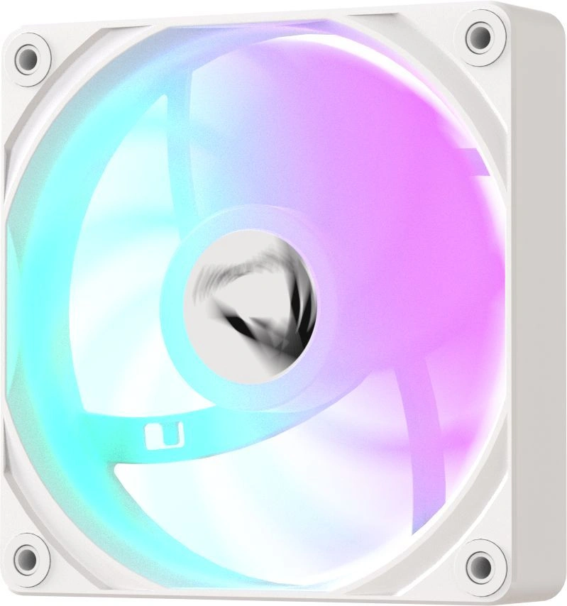Вентилятор для корпуса Formula PA120 ARGB 120х120x25 белый 4-pin 26.8дБ (PA120 WHITE) Ret — миниатюра 2