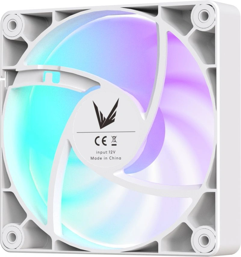 Вентилятор для корпуса Formula PA120 ARGB 120х120x25 белый 4-pin 26.8дБ (PA120 WHITE) Ret — миниатюра 3