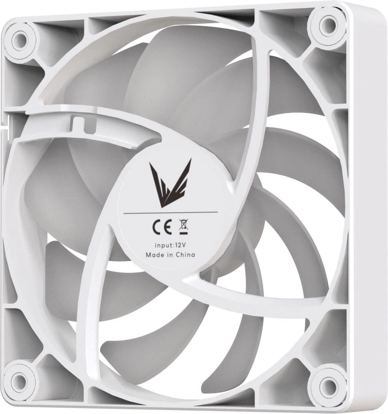 Вентилятор для корпуса Formula PA120 ARGB 120х120x25 белый 4-pin 26.8дБ (PA120 WHITE) Ret — миниатюра 6