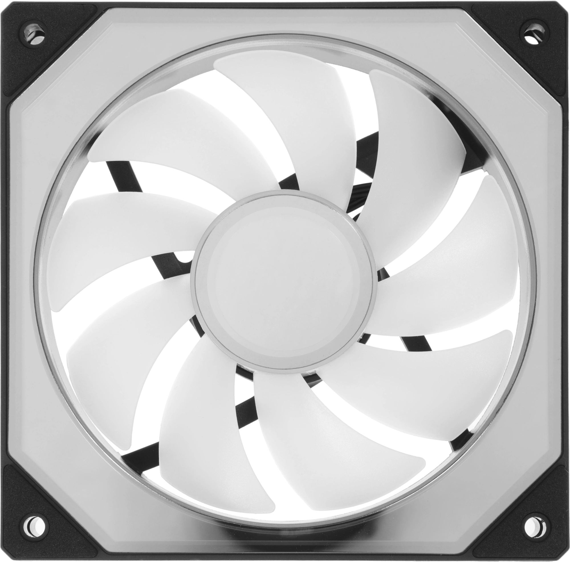 Вентилятор для корпуса Formula Floe Se 12 ARGB 120х120x25 черный 4-pin 25.4дБ (FLOE SE 12BK ARPW) Ret — миниатюра 11