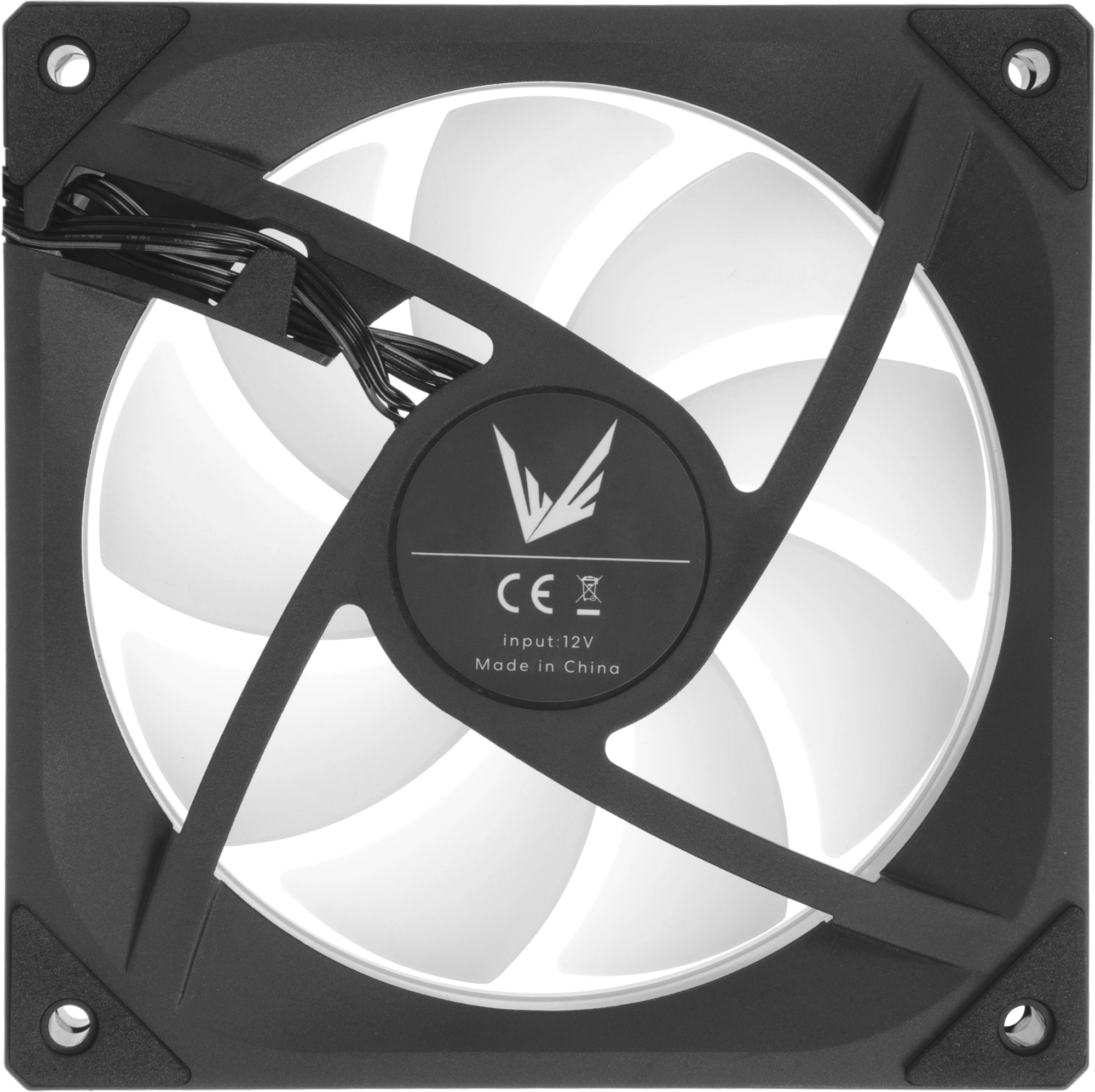 Вентилятор для корпуса Formula Floe Se 12 ARGB 120х120x25 черный 4-pin 25.4дБ (FLOE SE 12BK ARPW) Ret — миниатюра 13