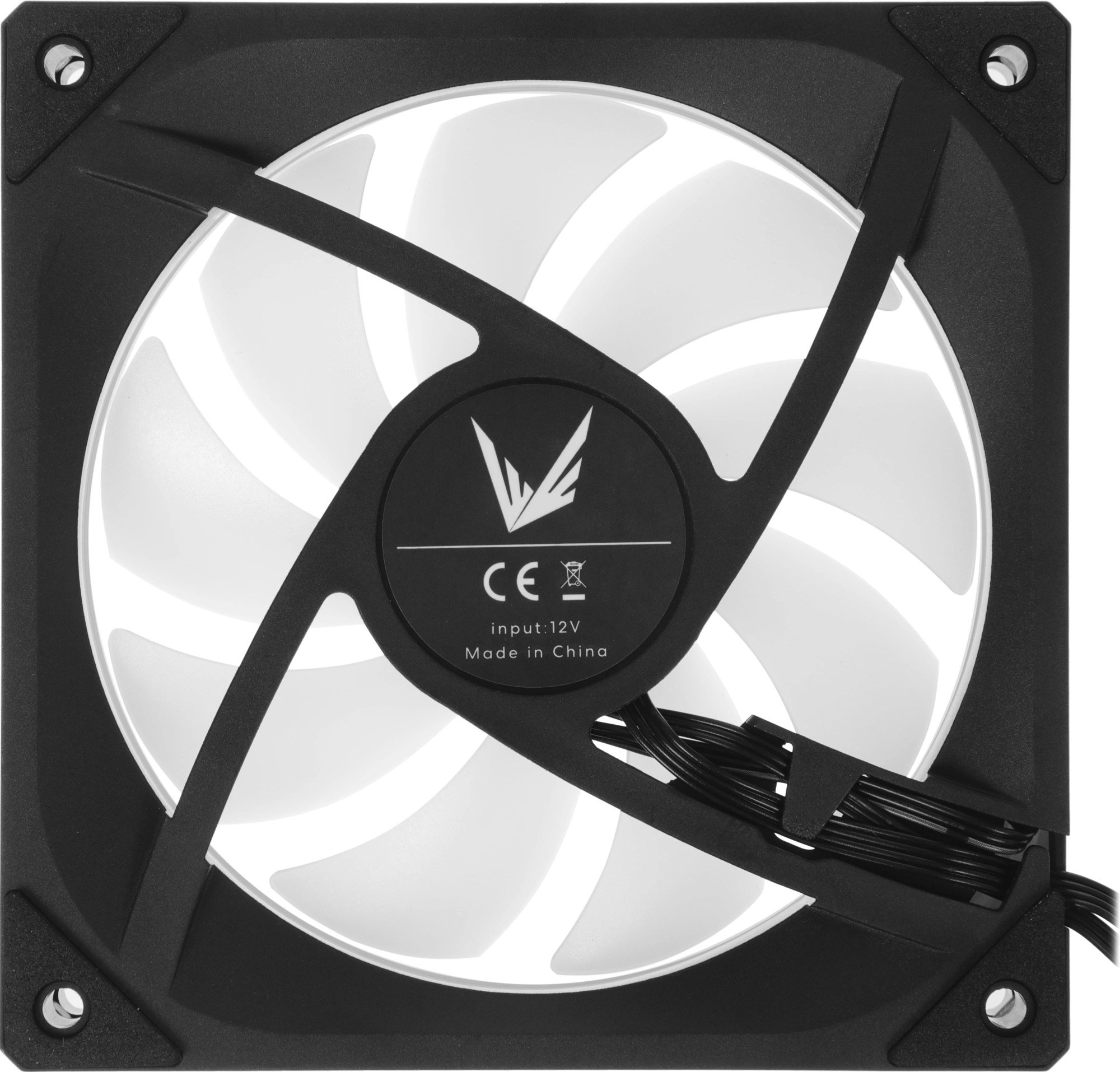 Вентилятор для корпуса Formula Floe Se 12 Reverse ARGB 120х120x25 черный 4-pin 27.5дБ (FLOE SE 12BK ARPW REVERSE) Ret — миниатюра 13