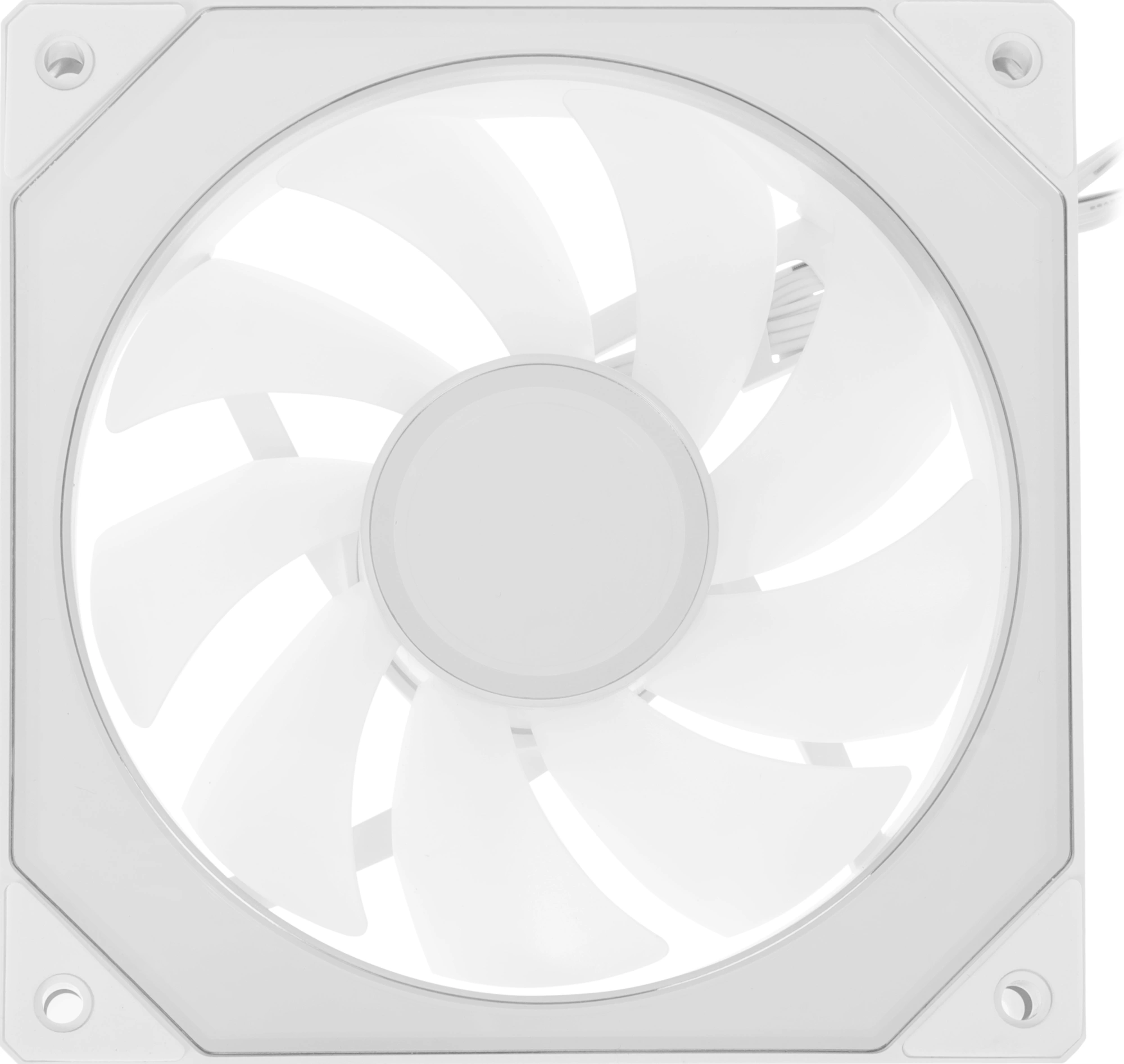 Вентилятор для корпуса Formula Floe Se 12 ARGB 120х120x25 белый 4-pin 25.4дБ (FLOE SE 12WH ARPW) Ret — миниатюра 10