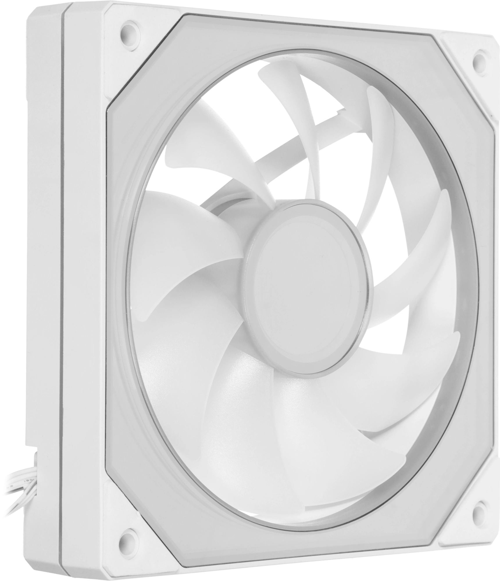 Вентилятор для корпуса Formula Floe Se 12 ARGB 120х120x25 белый 4-pin 25.4дБ (FLOE SE 12WH ARPW) Ret — миниатюра 8