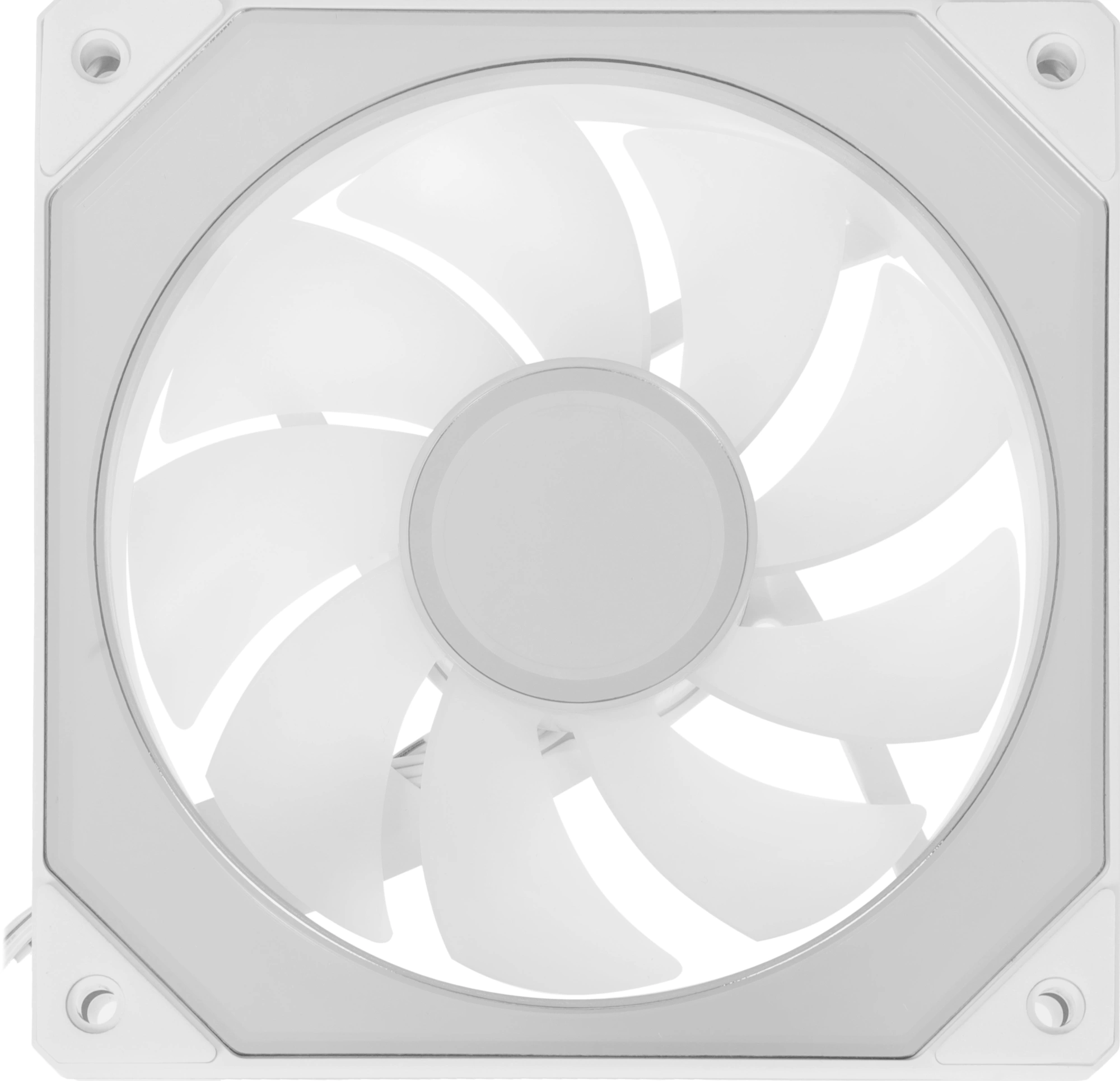 Вентилятор для корпуса Formula Floe Se 12 Reverse ARGB 120х120x25 белый 4-pin 27.5дБ (FLOE SE 12WH ARPW REVERSE) Ret — миниатюра 5