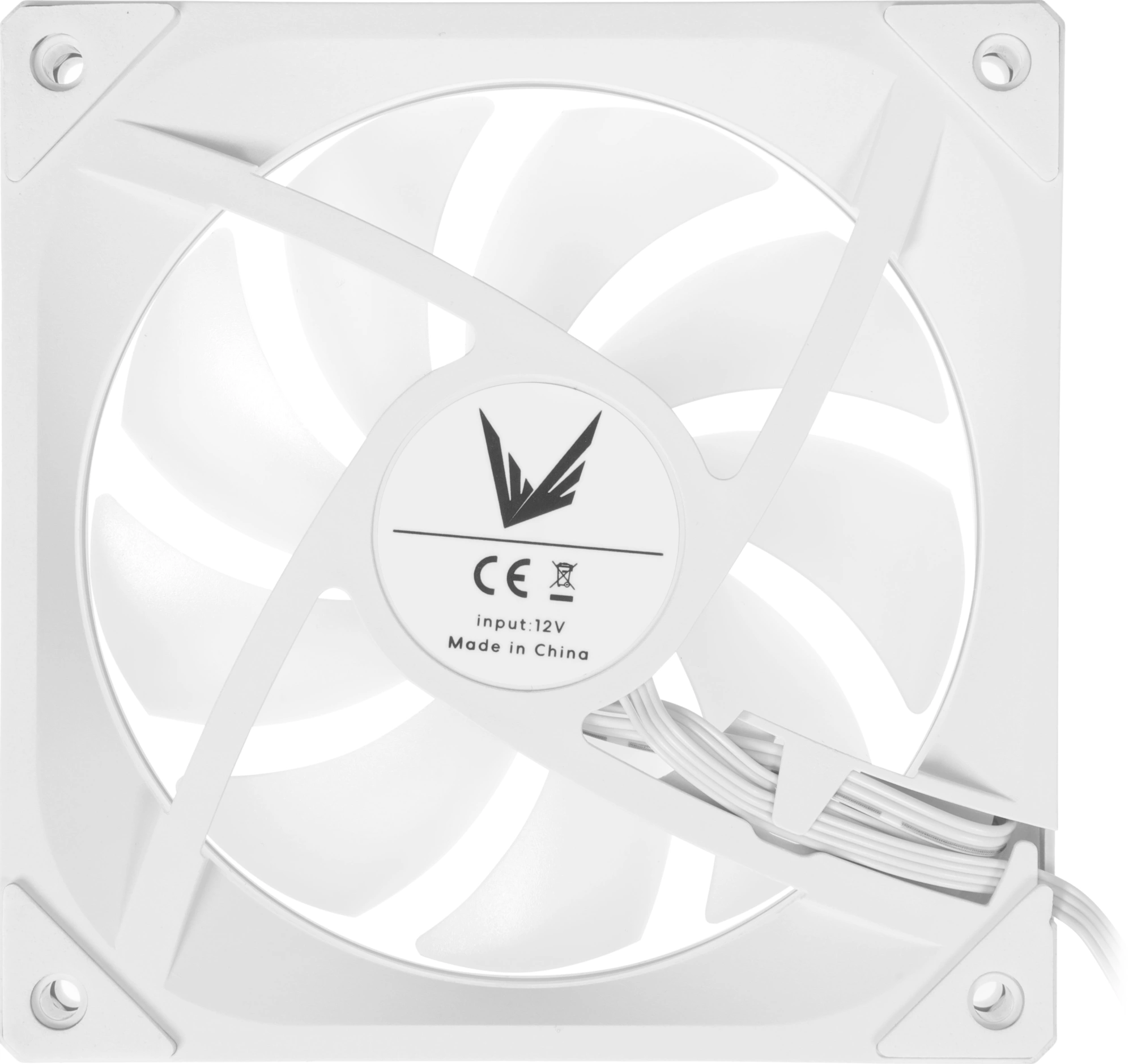 Вентилятор для корпуса Formula Floe Se 12 Reverse ARGB 120х120x25 белый 4-pin 27.5дБ (FLOE SE 12WH ARPW REVERSE) Ret — миниатюра 6