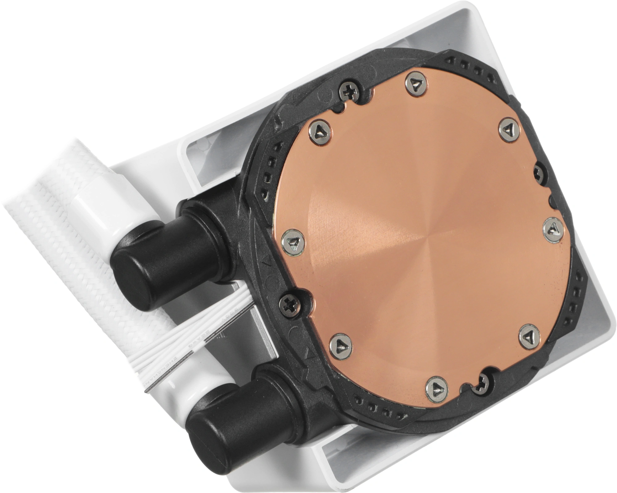 Система водяного охлаждения Formula Ice Jet Glow 360 ARGB Soc-AM5/AM4/1200/2066/1700/1851 белый 4-pin 1-27dB Al+Cu 300W 2020gr Ret (ICE JET GLOW 360 WH) — миниатюра 8