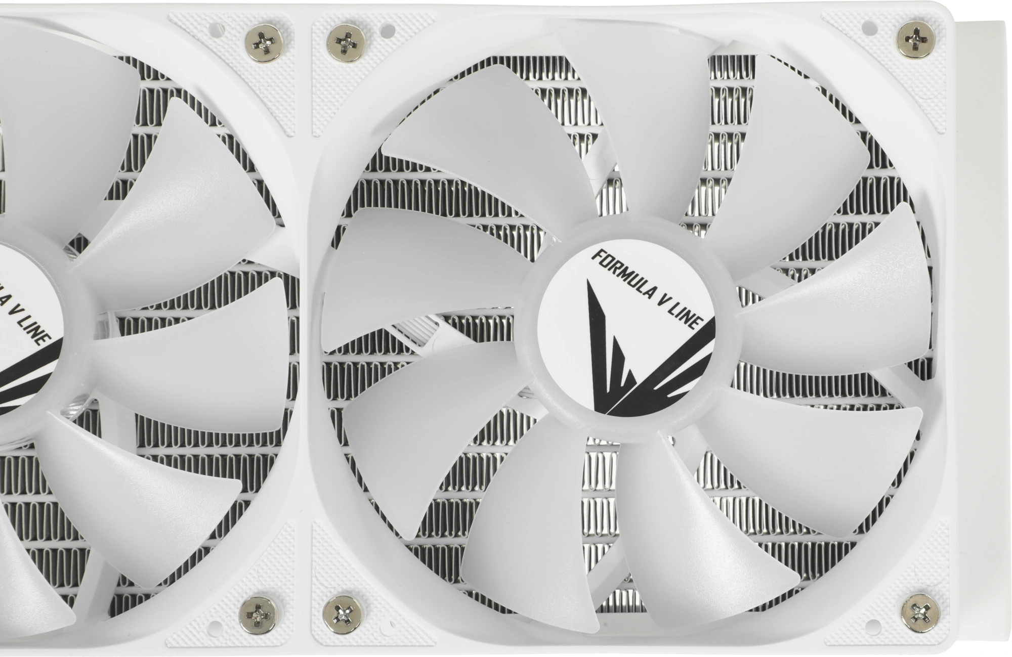 Система водяного охлаждения Formula Ice Jet Glow 360 ARGB Soc-AM5/AM4/1200/2066/1700/1851 белый 4-pin 1-27dB Al+Cu 300W 2020gr Ret (ICE JET GLOW 360 WH) — миниатюра 10