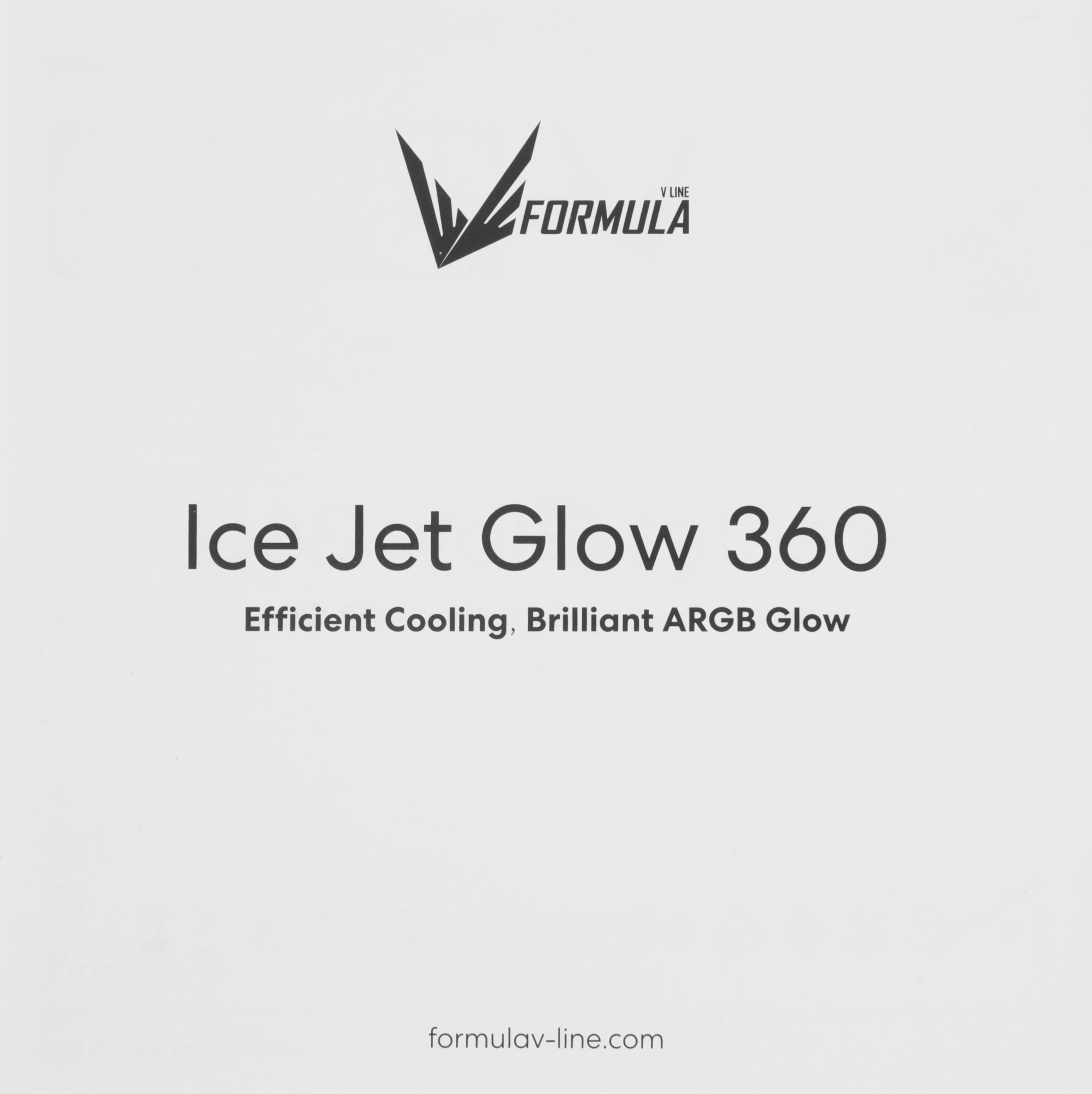 Система водяного охлаждения Formula Ice Jet Glow 360 ARGB Soc-AM5/AM4/1200/2066/1700/1851 белый 4-pin 1-27dB Al+Cu 300W 2020gr Ret (ICE JET GLOW 360 WH) — миниатюра 19
