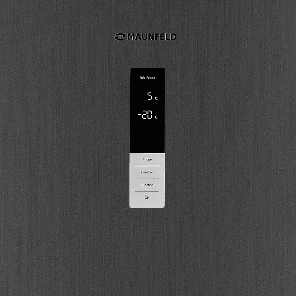 Холодильник Maunfeld MFF185NFX10 2-хкамерн. нержавеющая сталь инвертер — миниатюра 12